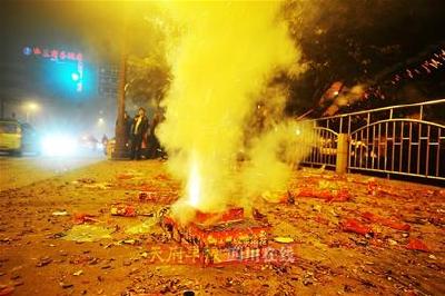 春节183个城市因爆竹燃放空气重度及以上污染