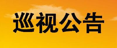 巡视公告    