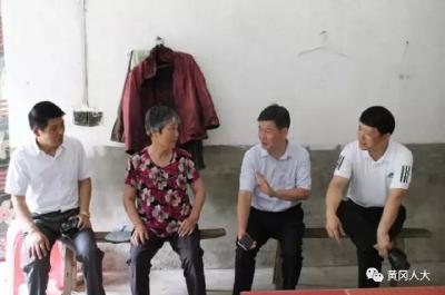 聚力脱贫攻坚 黄州代表在行动