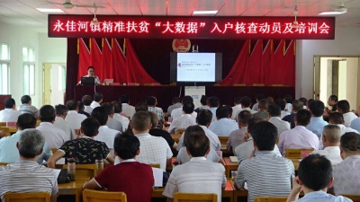 【基层回声】永佳河镇368名“大数据”专班人员入户核查 团风镇运用“大数据”护航精准扶贫  