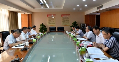 刘美频赴省水利厅就水利项目建设等进行座谈交流