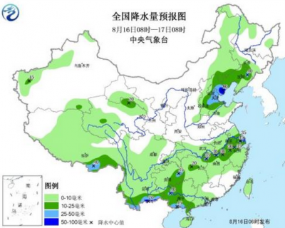 华北东北等地多雷阵雨 四川部分地区将有明显降雨