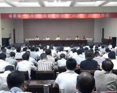 【巡视工作】省委第一巡视组向蕲春县委反馈巡视“回头看”情况