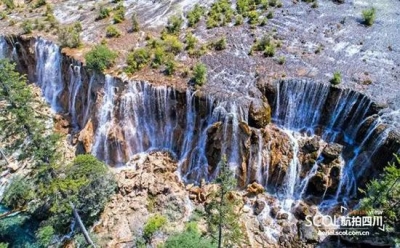 九寨沟震后半月实地航拍：瑶池碧水 翠海叠瀑