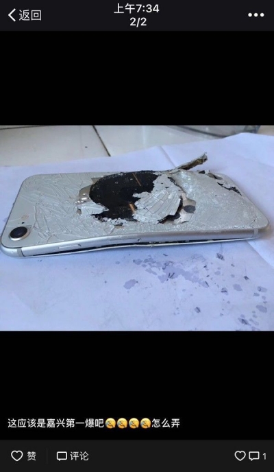 才买2天就冒烟！浙江姑娘舀了水就往iPhone8上浇！结果...