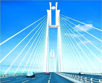 沌口长江大桥年底有望通车 江城大道至江夏仅10分钟