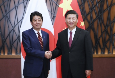 习近平会见安倍晋三:以建设性方式妥善管控两国分歧