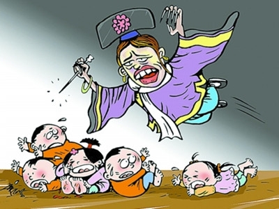 媒体:虐童事件掉入