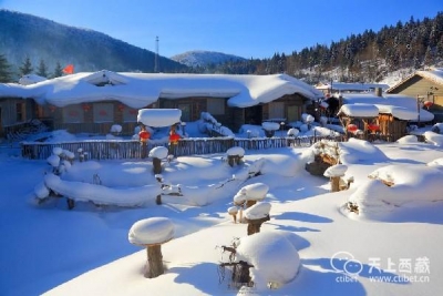 中国这4个地方的冬季，已经“千里冰封、万里雪飘”