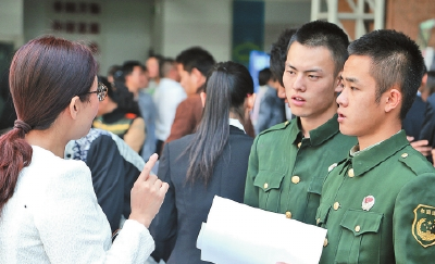 浠水调控编制岗位安置退役士兵