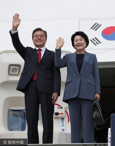 韩国总统文在寅夫人将给中国人民读诗