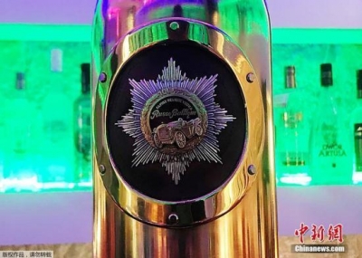 被盗世界最贵伏特加找回 瓶身未破损瓶中酒没了