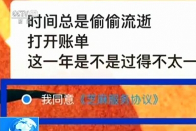 支付宝年度账单引风波 大数据时代咋保护个人信息
