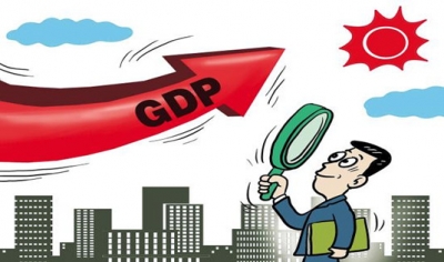 2017年中国GDP占世界经济比重15%左右，居世界第二
