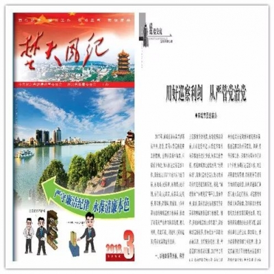《楚天风纪》刊登麻城市委巡察办经验文章《用好巡察利剑 从严管党治党》