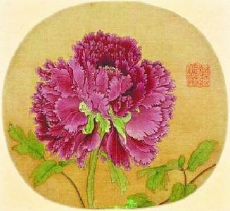 文人画牡丹不重“富贵”重“精神”​