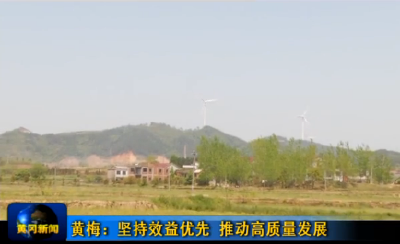 视频︱黄梅：坚持效益优先 推动高质量发展 