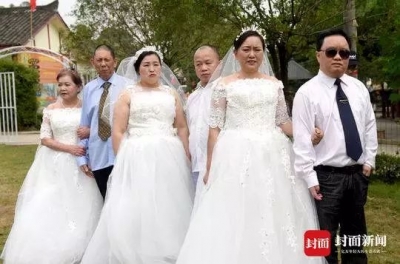 20对盲人夫妇集体拍婚纱照！看不见为什么还要拍？答案很暖……