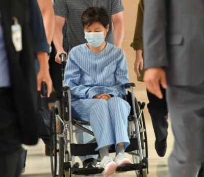 治疗腰疼！66岁韩国前总统朴槿惠入狱后第五次送院