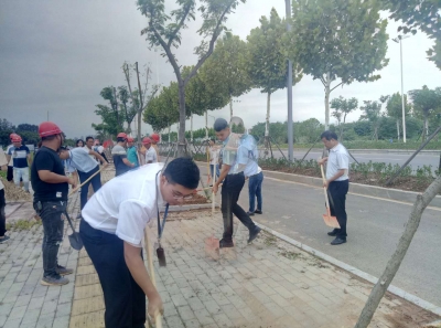 “周末大清河”白潭湖片区在行动