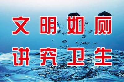 【黄冈发布】小细节大文明：文明如厕