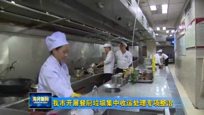 我市开展餐厨垃圾集中收运处理专项整治