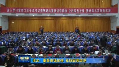 浠水：重奖市场主体 支持民营经济