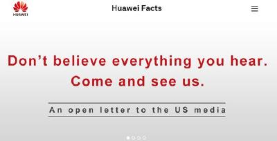 昨天，华为给美国媒体发了一封公开信