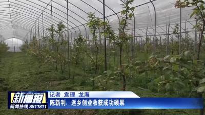 陈新利：返乡创业收获成功硕果