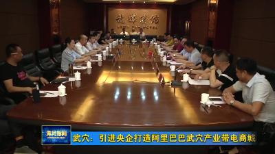 武穴：引进央企打造阿里巴巴武穴产业带电商城