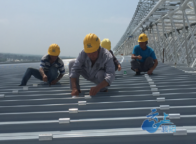 62.2℃！东津高铁站建设者的三伏天