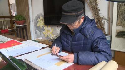 万众一心 战胜疫情 · 典型｜王家振：手绘漫画为武穴防疫“加油”