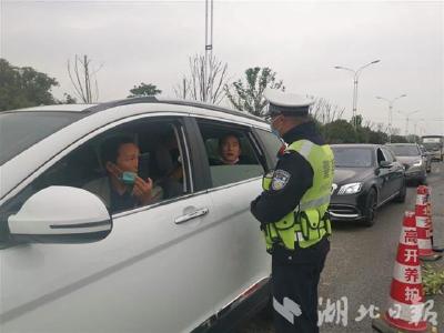 湖北东大门：卡口不撤，亮码通行
