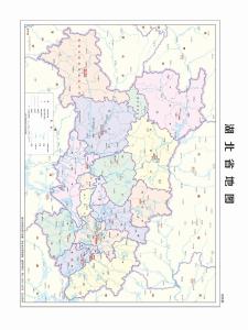 2020版湖北标准地图发布！