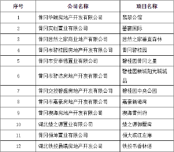 2020年1-10月黄冈市区房地产市场运行情况