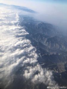 秦岭以一己之力挡住南下冷空气？这张图火爆全网