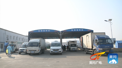 冷链食品来黄必过“核酸检测”关
