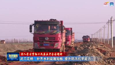 武穴花桥：补齐水利设施短板 提升防汛抗旱能力