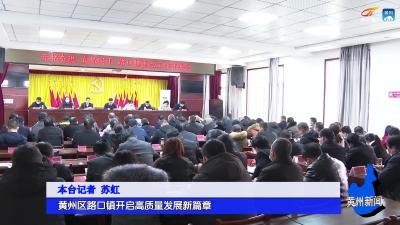 黄州区路口镇开启高质量发展新篇章