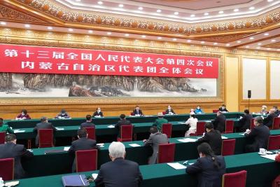 习近平参加内蒙古代表团审议