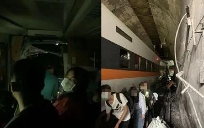 揪心！台湾一列车出轨，通报称“多人无生命征象”