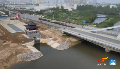 遗爱湖将现绿水“穿城”  长河与遗爱湖连通工程竣工