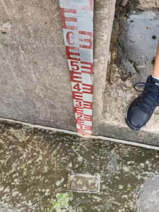 长江蕲州段水位接近设防水位