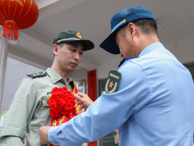   喜报！现役军人何国辉被授予“一等功臣”              