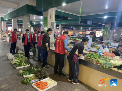 黄州珠明山社区集贸市场“美颜”了