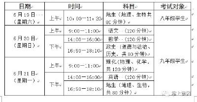 黄冈市2021年中考时间定了！