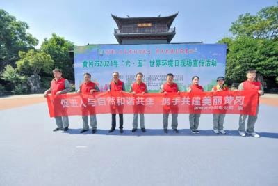 黄冈供电公司积极开展“世界环境日”主题环保宣传活动