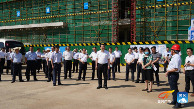 黄冈市重点项目建设拉练检查——蕲春县