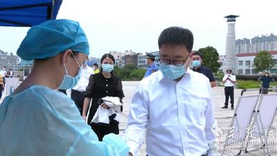 蕲春县开展全民核酸检测演练