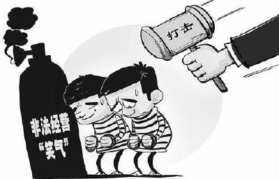江苏镇江警方斩断一条制售笑气灰色利益链
